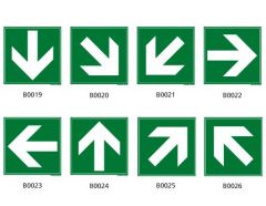 Panneau pictogramme évacuation/secours